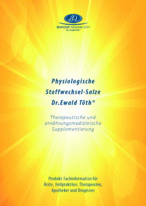 Physiologische Stoffwechsel-Salze Dr. Ewald Töth®