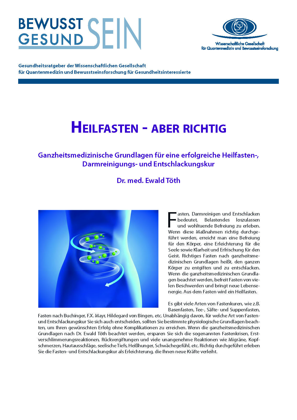 Gesundheitsratgeber Heilfasten